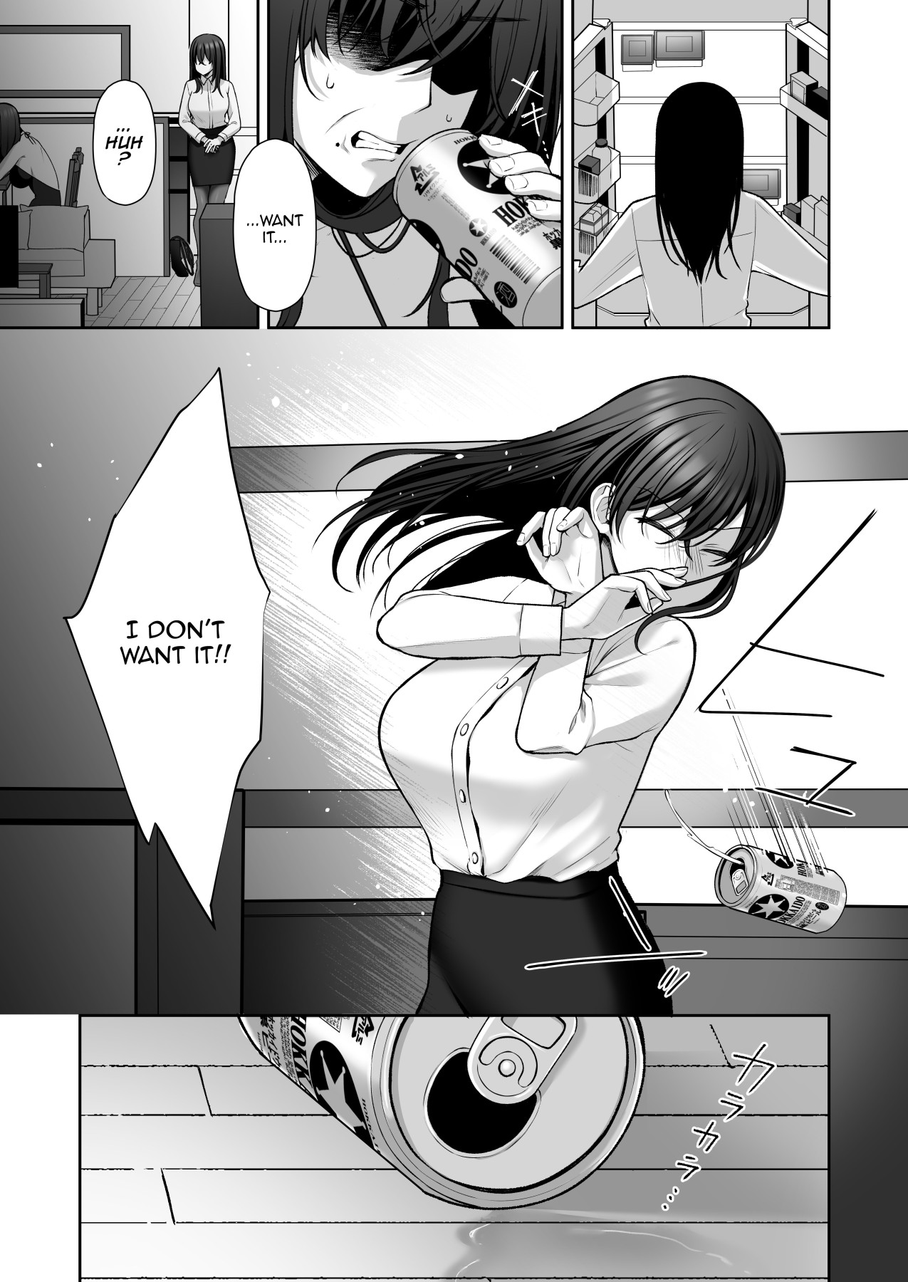 Hentai Manga Comic-An Office Lady's Behind The Scenes Masochistic Onahole Training 2-Read-15